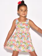Sukienki i spódniczki dla dziewczynek - Mayoral Sukienka letnia 3946 Pomarańczowy - miniaturka - grafika 1