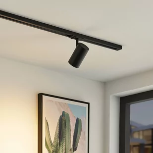 Lindby Ties reflektor szynowy LED, 1-fazowy czarny - Lampy pozostałe - miniaturka - grafika 4