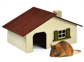 Akcesoria dla gryzoni - Pinokio DOMEK DLA CHOMIKA "MAHOŃ&quot DUŻY - miniaturka - grafika 1