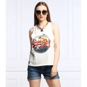 Koszulki i topy damskie - Superdry Top | Relaxed fit - miniaturka - grafika 1