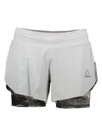 Spodnie sportowe damskie - Reebok Szorty sportowe "Combat" w kolorze szarym - miniaturka - grafika 1