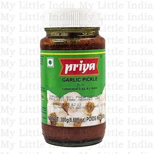 Pikle indyjskie w oleju mango Priya 300GM - Szybkie dania obiadowe - miniaturka - grafika 1