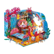 Prace ręczne dla dzieci - Janod Zestaw kreatywny Pokój syreny 3D Magic Ocean 8+ - miniaturka - grafika 1