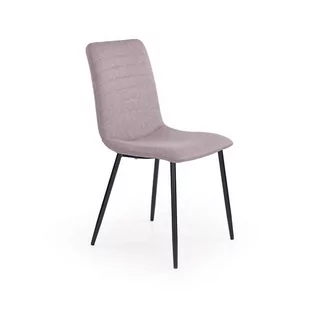 Krzesło Tapicerowane Szare Halmar K251 Popielaty - Krzesła - miniaturka - grafika 1