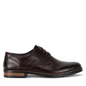 Półbuty męskie - Półbuty Rieker 14621-25 Brązowy - miniaturka - grafika 1