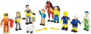 Smoby Strażak Sam Zestaw 10 figurek z akcesoriami 1023002 8174-uniw - Figurki dla dzieci - miniaturka - grafika 1