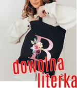 Torby i wózki na zakupy - Torba z pierwszą literką imienia - miniaturka - grafika 1