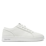 Sneakersy męskie - Sneakersy Calvin Klein HM0HM01588 Biały - miniaturka - grafika 1
