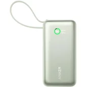 Powerbanki - Anker 545 Nano A1259G61 10000mAh 30W Zielony - miniaturka - grafika 1