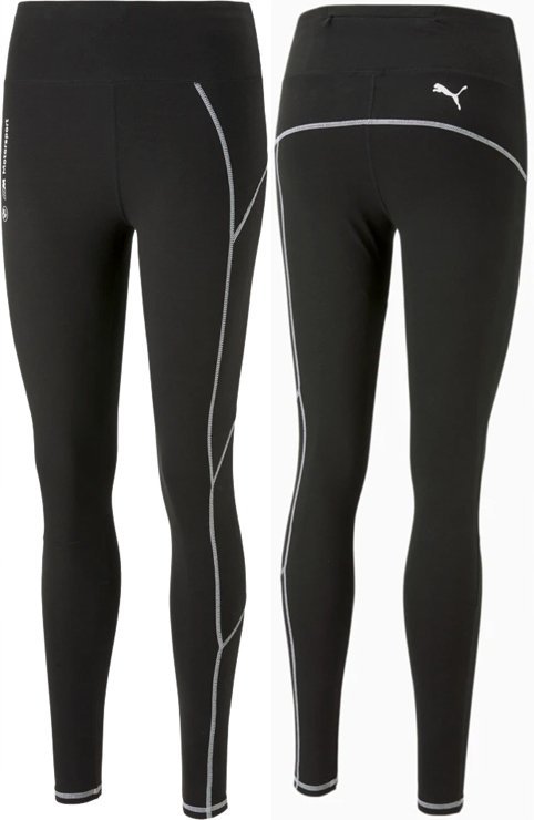 LEGGINSY PUMA BMW MMS WMN CZARNE BAWEŁNA ROZM. XS