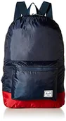 Plecaki - Herschel Supply Co. Pakowalny plecak na co dzień, Granatowy (Navy)/czerwony, Rozmiar Uniwersalny - miniaturka - grafika 1