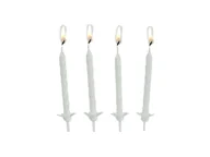 Urodziny dziecka - Świeczki urodzinowe - białe - 24 szt. - miniaturka - grafika 1