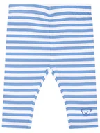 Spodenki dla niemowląt - Steiff Legginsy w kolorze niebiesko-białym - miniaturka - grafika 1