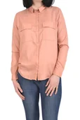 Koszule damskie - WRANGLER L/S UTILITY SHIRT CAFE CREME KOSZULA - miniaturka - grafika 1