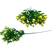 Sztuczne kwiaty - Gałązka z owocami 25 cm mix - miniaturka - grafika 1