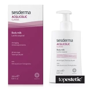 SesDerma Acglicolic Classic - Mleczko do ciała 200ml - Balsamy i kremy do ciała - miniaturka - grafika 1