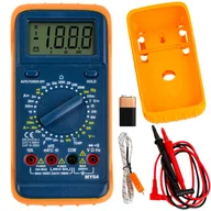 Multimetry - DOKŁADNY Multimetr CYFROWY Elektryczny Miernik Prądu Tester + TERMOSONDA MY64 - miniaturka - grafika 1