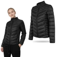 Kurtki damskie - Kurtka Damska 4F Puchowa Pikowana Wiosenna Ciepła - miniaturka - grafika 1