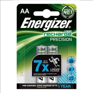 Energizer Akumulator Precision AA / R6 2400mAh 2 szt. - Ładowarki i akumulatory - miniaturka - grafika 1