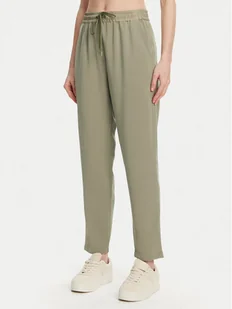 Marella Spodnie dresowe Abitata 2513131045 Zielony Regular Fit - Spodnie sportowe damskie - miniaturka - grafika 1