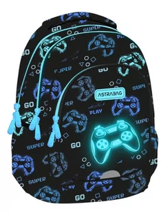 Astrabag, Plecak trzykomorowy - Go Playing (AB330) - Plecaki - miniaturka - grafika 1