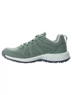 Buty trekkingowe damskie - Jack Wolfskin Woodland 2 Texapore Low W damskie buty trekkingowe, Hedge Green, 40 EU - miniaturka - grafika 1