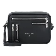 Torebki damskie - Patrizia Pepe Torba na ramię Skórzany 23 cm czarny - miniaturka - grafika 1