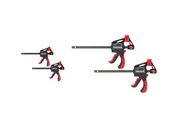 Imadła i ściski - PARKSIDE PARKSIDE Zestaw ścisków szybkozaciskowych, 2 lub 4 szt., 1 zestaw (Zestaw 4-elem. - rozmiar M/S) - miniaturka - grafika 1