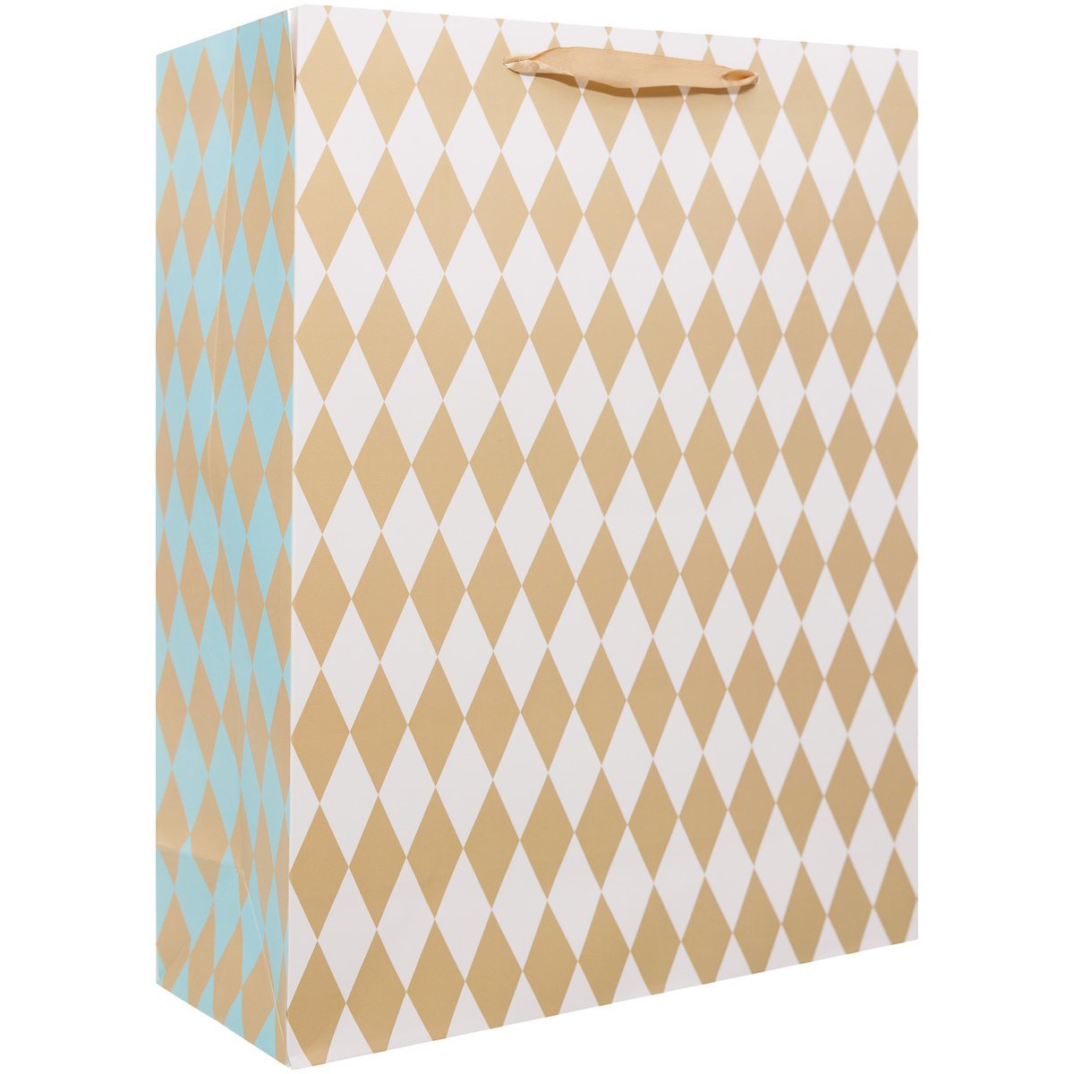 SPARKLEZ Torba prezentowa w romby, rozmiar M