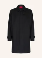 Płaszcze damskie - Hugo Płaszcz Wełniany maver2542 schwarz - miniaturka - grafika 1