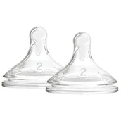 Smoczki do butelek - Dr Brown's Smoczek szeroka szyjka 3-6m do butelki Options - miniaturka - grafika 1
