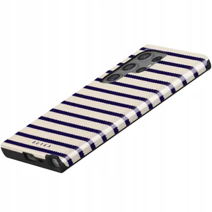 Burga Etui Old Money Tough do Galaxy S24 Ultra, beżowo-granatowe - Etui i futerały do telefonów - miniaturka - grafika 1