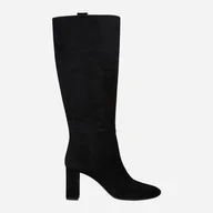 Kozaki damskie - Kozaki damskie zamszowe Geox D16QPD00021-C9999 40 Czarne (8050036769381). Kozaki damskie - miniaturka - grafika 1