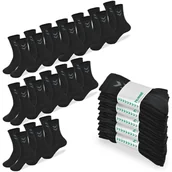Skarpetki męskie - HUMMEL Skarpety Męskie 15 par Długie Czarne Bawełna Rozmiar 41-45 - Hummel - miniaturka - grafika 1