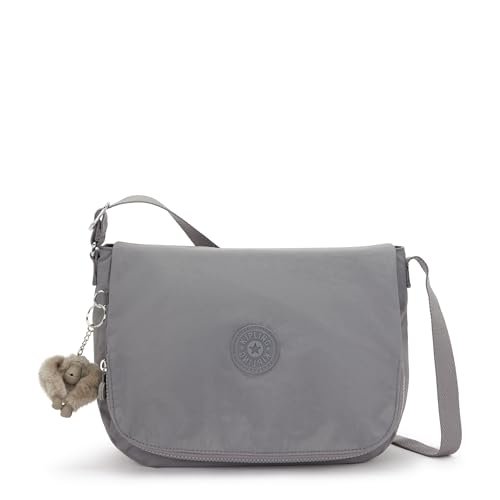Kipling EARTHBEAT M Średnie Torby Crossbody, Inviting Grey Szary
