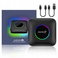 Złącza, przejściówki, adaptery - Carlinkit Tbox Ambient Rgb 8/128GB Apple Carplay Android Auto Carlink Sim - miniaturka - grafika 1