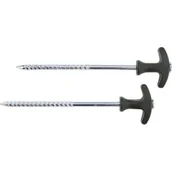 Inne akcesoria dla wędkarzy - Szpilki do Namiotu Parasola Mocne 10szt+pokrowiec - miniaturka - grafika 1