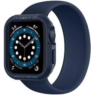 Spigen Etui Rugged Armor do Apple Watch 4 5 6 7 SE 44 45 mm) Navy Blue ACS02224 - Akcesoria do smartwatchy - miniaturka - grafika 1