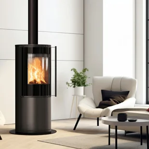 Kratki Piec stalowy SVEN Ø 150 7 kW z domykaniem - Piece wolnostojące Kratki Piec stalowy SVEN Ø 150 7 kW z domykaniem - Piece wolnostojące - miniaturka - grafika 1