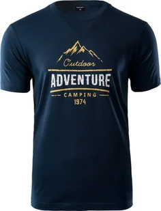 Hi-Tec KOSZULKA LORE DRESS BLUES XXXL - Koszulki męskie - miniaturka - grafika 1