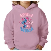 Bluzy dla dziewczynek - BLUZA DZIECIĘCA STITCH ANGEL ANDZIA 104 CHŁOPIĘCA DZIEWCZĘCA PREZENT - miniaturka - grafika 1