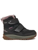 Buty dla chłopców - Jack Wolfskin Śniegowce A62146 Czarny - miniaturka - grafika 1