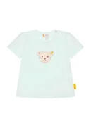 Kaftaniki dla niemowląt - Steiff Koszulka w kolorze turkusowym - miniaturka - grafika 1