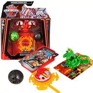 Figurki dla dzieci - Zestaw Bakugan Starter Pack Gra strategiczna zestaw startowy 3 figurki Special Attack Dragonoid - miniaturka - grafika 1
