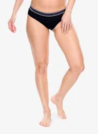 Bielizna sportowa damska - Figi termoaktywne damskie Brubeck Active Wool Hipster - blk - miniaturka - grafika 1