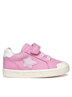 Buty dla dziewczynek - Geox Sneakersy B Gisli B551MA 01054 C8006 S Różowy - miniaturka - grafika 1