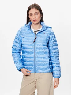 Tommy Hilfiger Kurtka puchowa WW0WW37264 Błękitny Regular Fit - Kurtki damskie - miniaturka - grafika 1