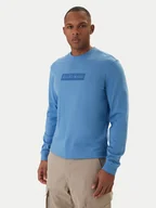 Koszulki męskie - Napapijri T-Shirt S-Box Logo NP0A8BC5 Niebieski Regular Fit - miniaturka - grafika 1