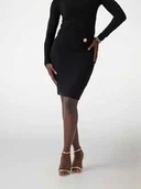 Spódnice - gonne donna guess w5rd53 kaql2 jblk - miniaturka - grafika 1