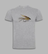 Koszulki męskie - T-shirt wędkarski MARCH BROWN Szary L - miniaturka - grafika 1